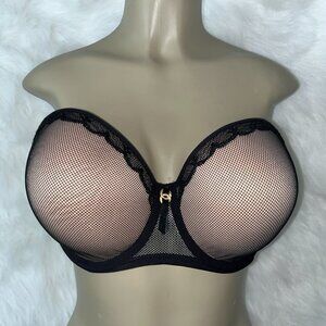 PRE-OWNED FREYA IDOL ALLURE CONVERTIBLE STRAPLESS BRA SZ (US) 32H